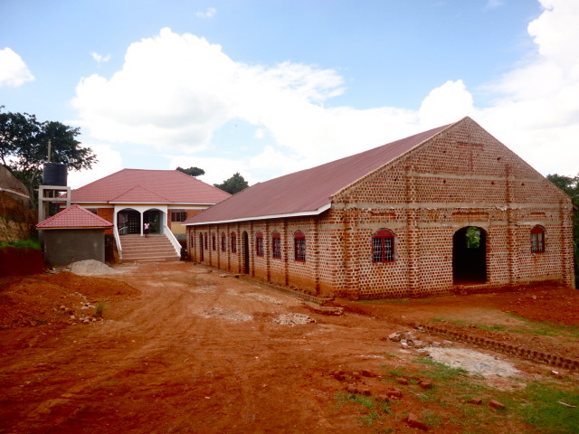The new Restoration Home, which lies behind Fred's church, Wakiso Central Baptist.